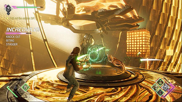 A new mission objective will be added once you reach the Matriach room - Guardians of the Galaxy: Chapter 12 - walkthrough, solution - Walkthrough - Guardians of the Galaxy Guide