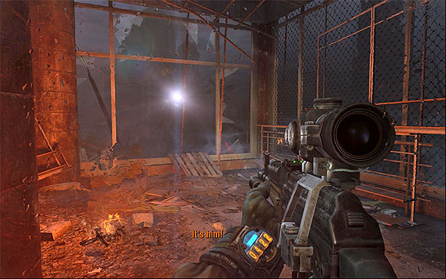 Finally, approach the exit of the two-storey building (the above screenshot) - Supply Crates in the Swamps | Other Secrets - Other Secrets - Metro: Last Light Game Guide