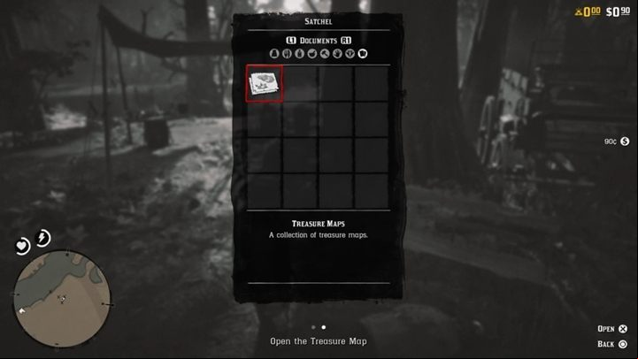 Using a treasure map works in the same way as it did during the prologue - How to find treasure maps in Red Dead Online? - FAQ - Red Dead Online Guide