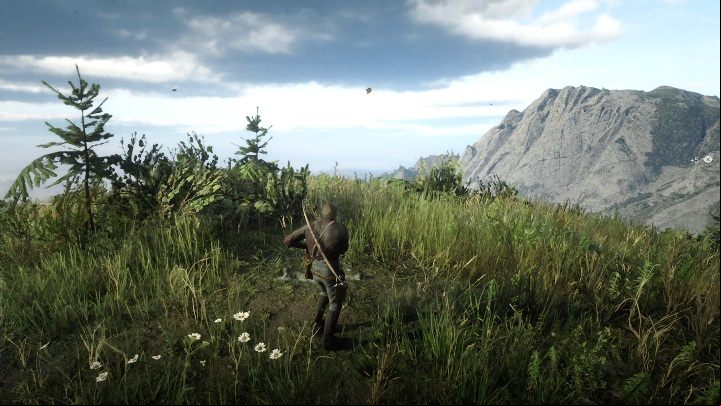 This is another bone found on top of a cliff - Red Dead Redemption 2: Dinosaur Bones - where to find all of them? Maps - Dinosaur bones and Rock Carvings - Red Dead Redemption 2 Guide