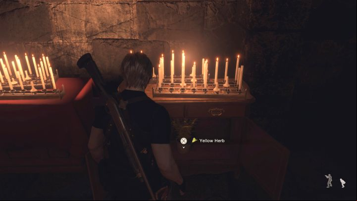 1 - Resident Evil 4 Remake: Yellow Herb map - Castle - Secrets - Resident Evil 4 Remake Guide