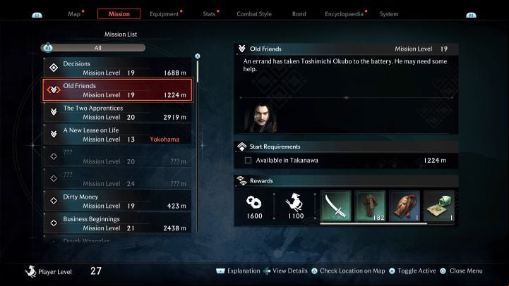 How to unlock: Completed all Bond Missions - Rise of the Ronin: All Trophies, Achievements, trophy guide - Appendix - Rise of the Ronin Guide