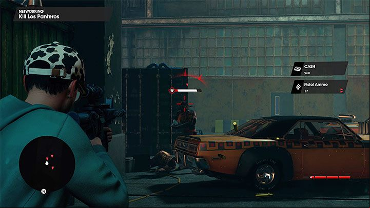The largest building in the depot hosts more Los Panteros - Saints Row 2022: Networking - walkthrough - Walkthrough - Saints Row Guide, Walkthrough