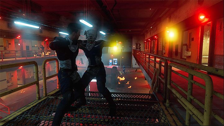 You must now start a long trek through the prison, during which you'll encounter Marshall guards and escaped prisoners - Saints Row 2022: The Frontier - walkthrough - Walkthrough - Saints Row Guide, Walkthrough