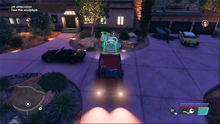 Reach the destination and attach the sculpture - Saints Row 2022: Art Appreciation - walkthrough - Walkthrough - Saints Row Guide, Walkthrough