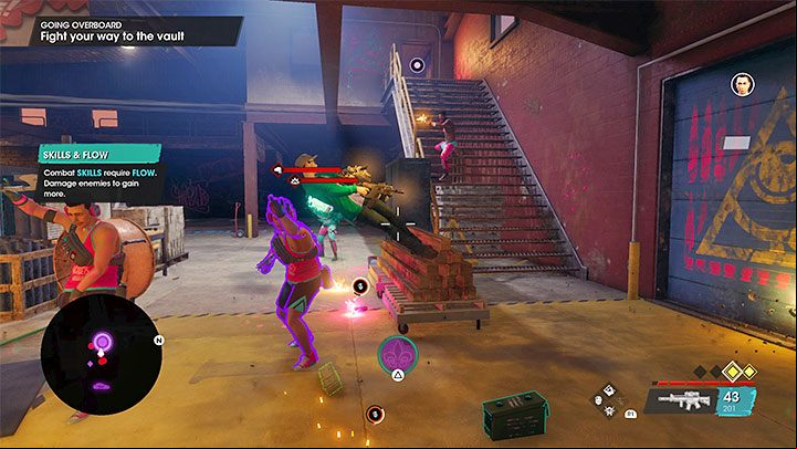 D4th Blossom - Level 19 - This is the most powerful offensive skill in the game, which lets you spin around, sending bullets everywhere, hitting all nearby enemies - Saints Row 2022: Best skills - list, how to unlock - Basics - Saints Row Guide, Walkthrough