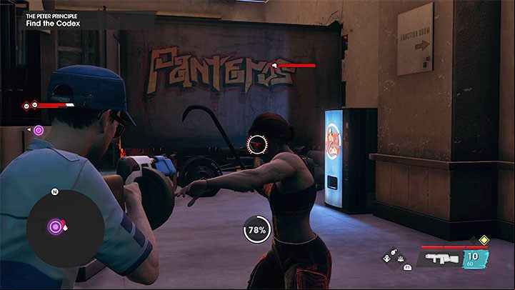 The route you must take to reach the Codex is linear, so there's no way you'll get lost - Saints Row 2022: The Peter Principle - walkthrough - Walkthrough - Saints Row Guide, Walkthrough