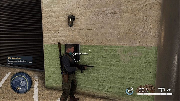 The next step is to reach the main fuel depot - Sniper Elite 5: Destroying the U-Boots and Kraken (Mission 8) - walkthrough - Mission 8 - Rubble and ruins - Sniper Elite 5 Guide, Walkthrough