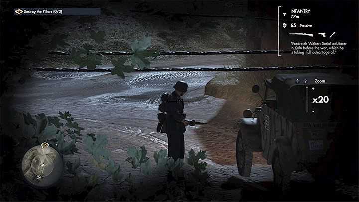 Carrying out recon in Sniper Elite 5 lets you sneak around much more effectively - Sniper Elite 5: Sneaking - gameplay basics - Basics - Sniper Elite 5 Guide, Walkthrough