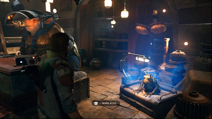 After defeating the boss, you need to perform 2 interactions - Star Wars Jedi Survivor: All Force Tears - Unique Collectibles - Star Wars Jedi Survivor guide