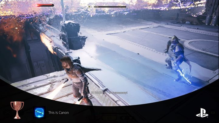 How to unlock: Push an enemy into the Shattered Moon mining cannon - Star Wars Jedi Survivor: Trophies / Achievements - list of all, trophy guide - Annex - Star Wars Jedi Survivor guide