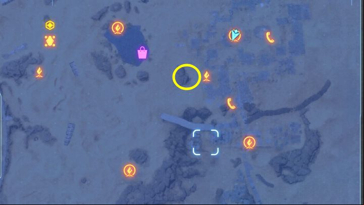 Travel south-east from Oasis - Stellar Blade: All Cans map - Secrets and Collectibles - Stellar Blade Guide