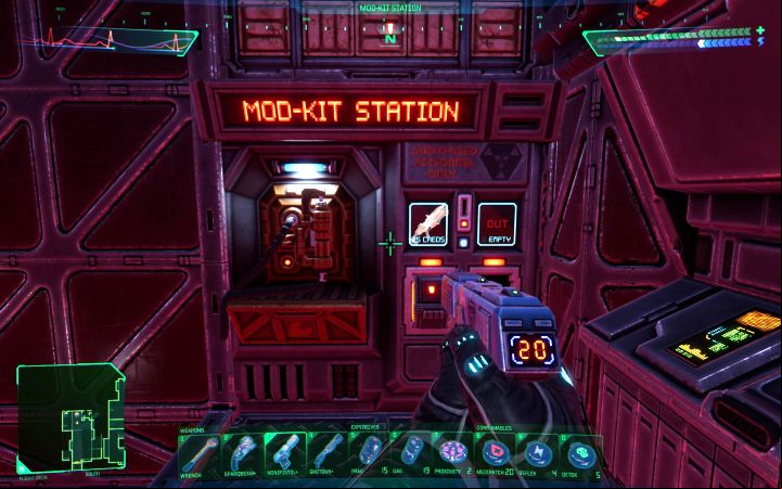 Credits should be mainly spent on weapon modifications i - System Shock Remake: How and where to get credits? - FAQ - System Shock Remake Guide