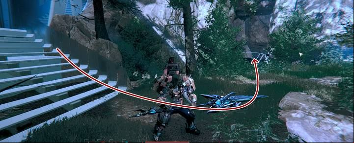 In the Metea Forest on the Boar Trail, stick to the left wall and enter the hidden base in the cave - Gideons Rock | Audiologs in The Surge 2 - Audiologs - The Surge 2 Guide