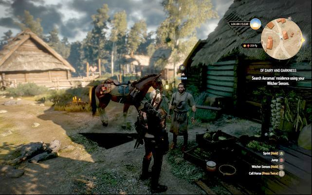 Blackbough Merchant - The Witcher 3 Wild Hunt: List of merchants - gear map - Witcher gear pieces - best weapons and armors - The Witcher 3 Wild Hunt Guide
