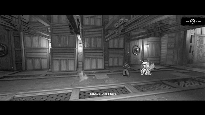 You will learn about an alternative path - it is to the left of the place where the last blocks stopped - Trek to Yomi: Chapter 5 - walkthrough - Walkthrough - Trek to Yomi Guide